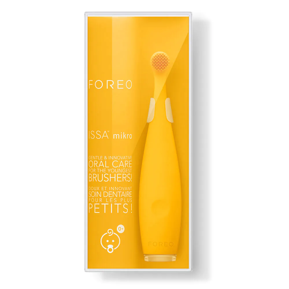 Foreo Issa Micro Sonic tandbørste, solsikkegul