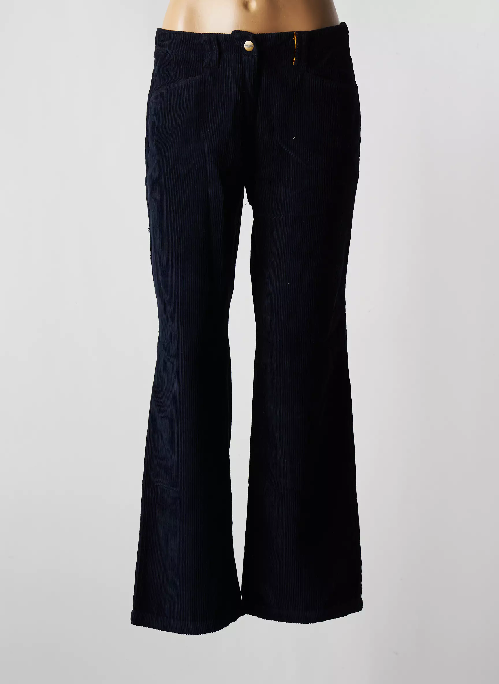 Couturist Pantalons Larges Femme couleur bleu