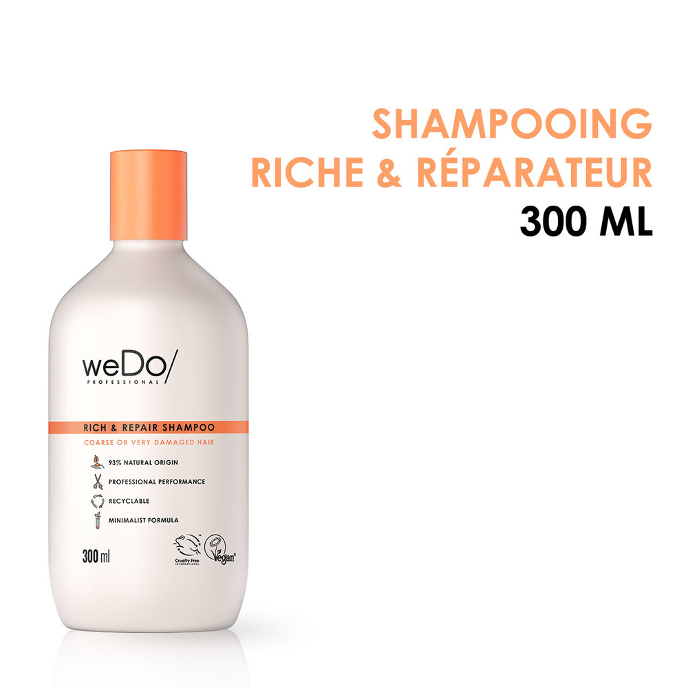wedo WEDO/ Professional Shampoing Riche & Réparateur 300ml Shampoing