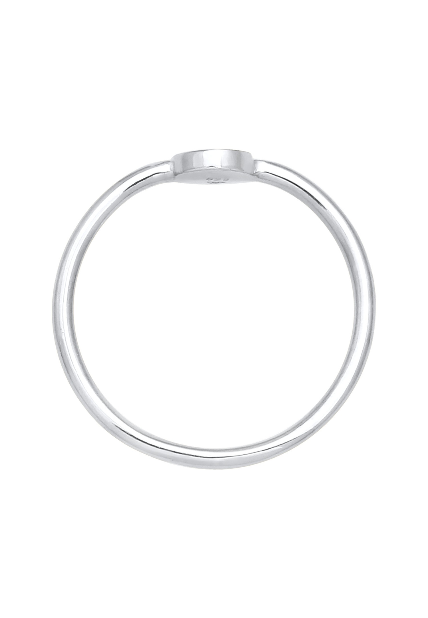 Elli stabelbar ring for kvinner - Basic Trend Blogger Geo Plaquelet i 925 sterlingsølv med gullbelegg