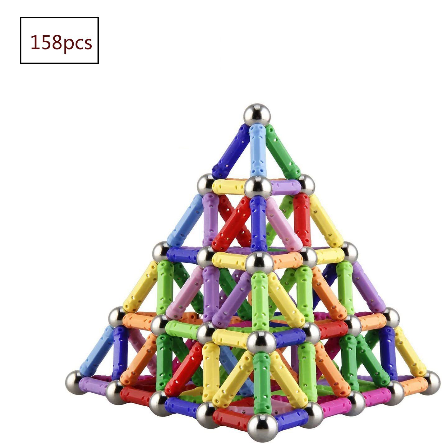 Dekomagnet 78 Stücke Puzzle Magnetische Bausteine Spielzeug Magnet, Devenirriche