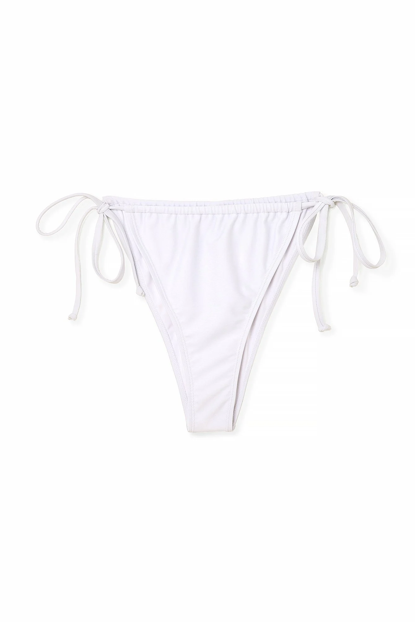 Hochgeschnittenes Bikini-Höschen mit Schnürung