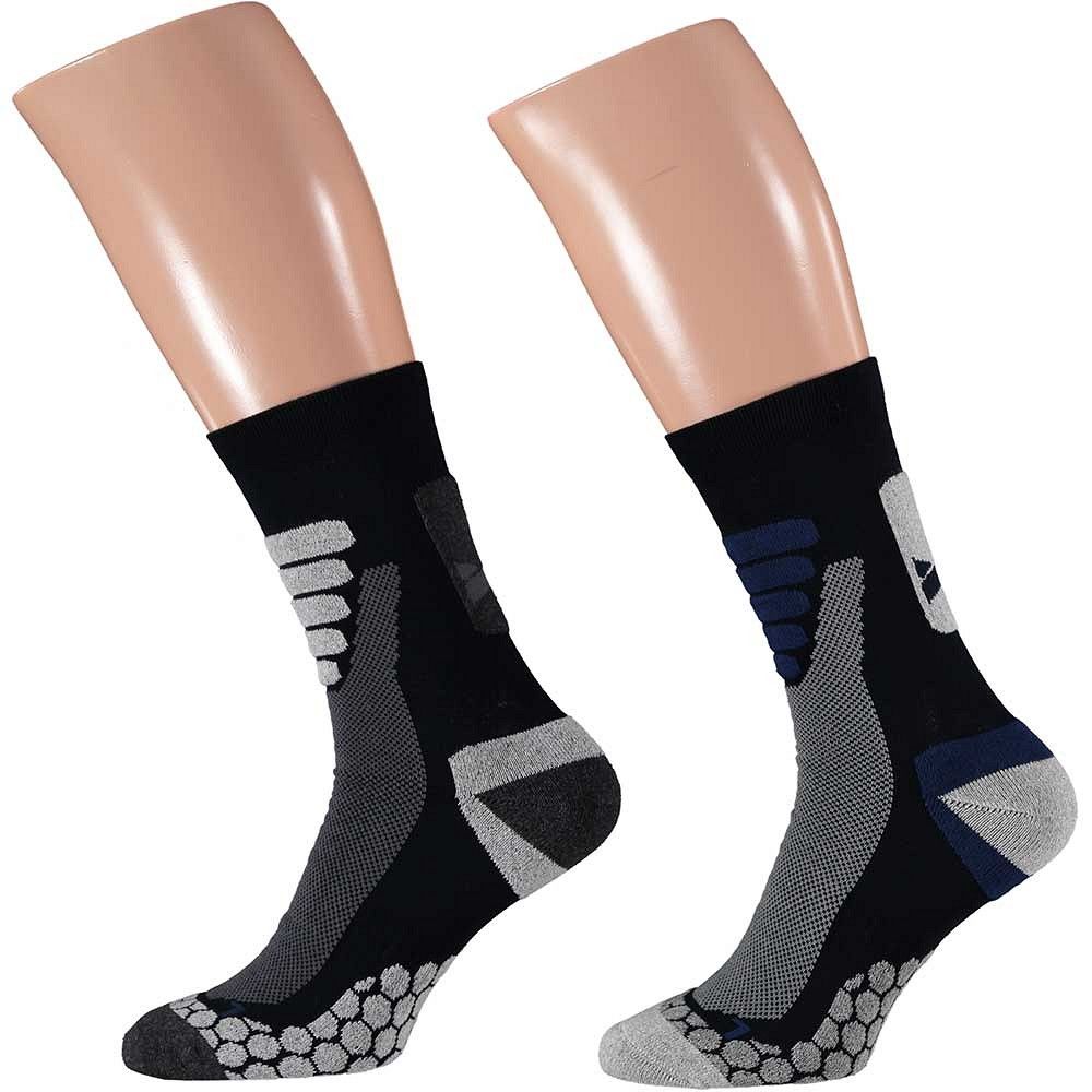 Xtreme 2 Paar Multi Blue Wandersocken