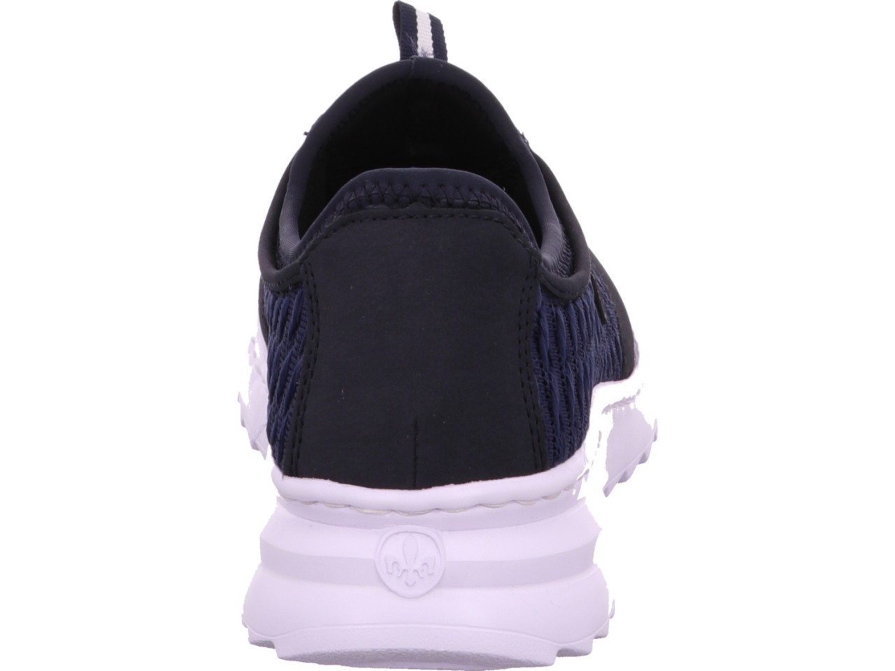 RIEKER Sportliche Slipper blau