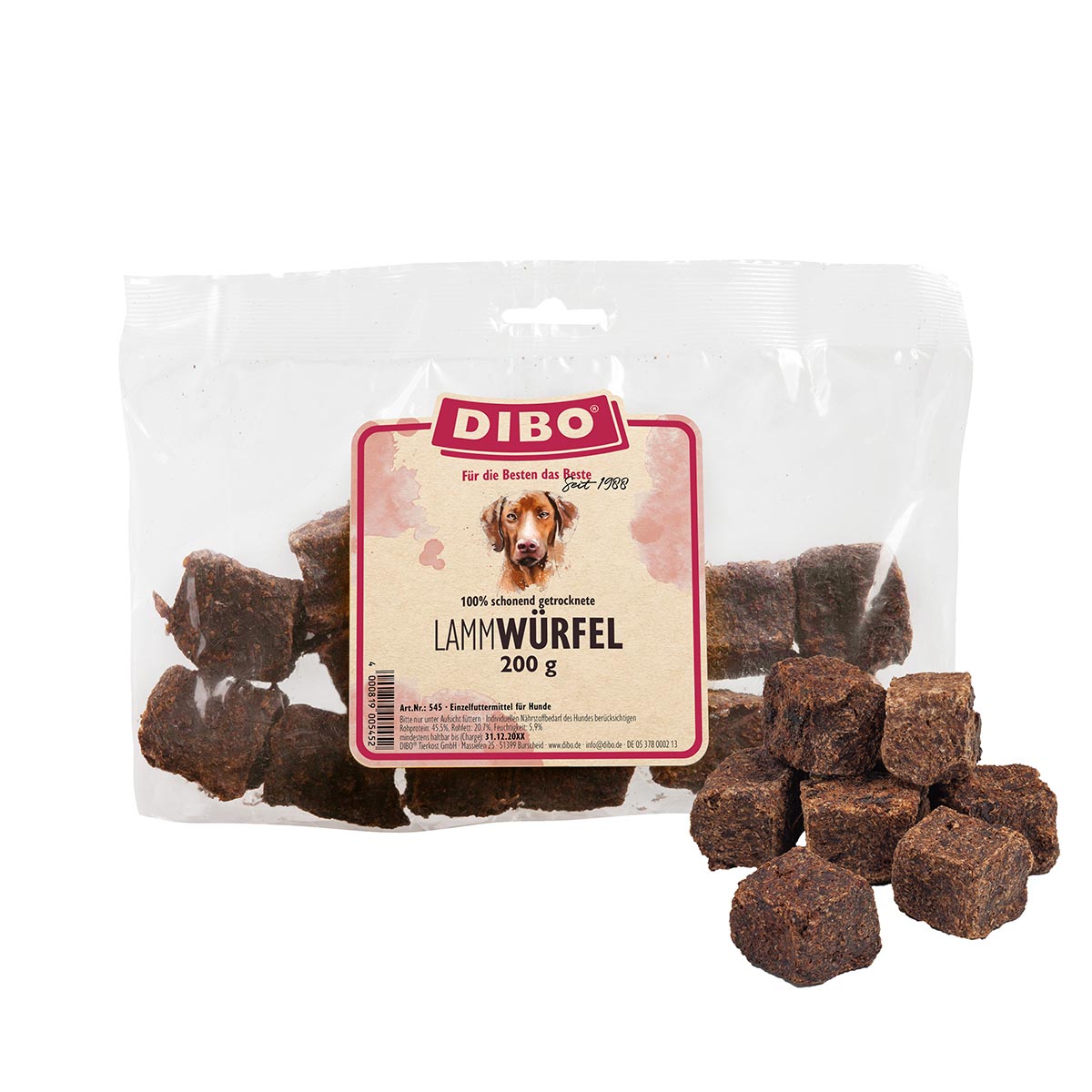 DIBO Lammwürfel 200g günstig kaufen bei ZooRoyal