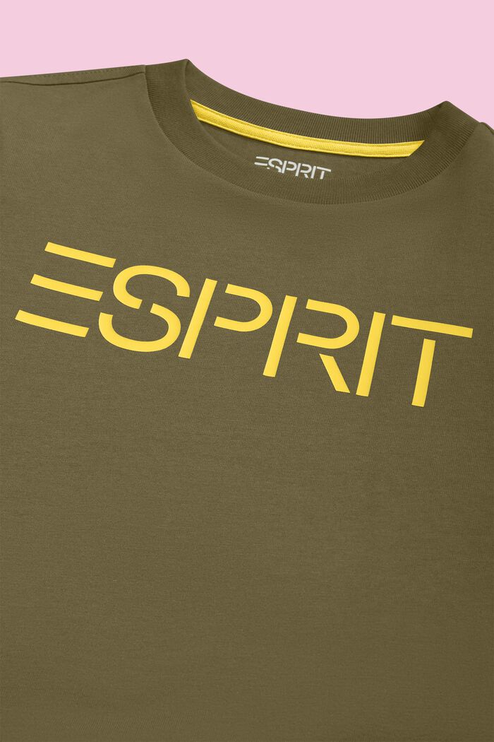 T-Shirt aus Bio-Baumwolle mit Logo