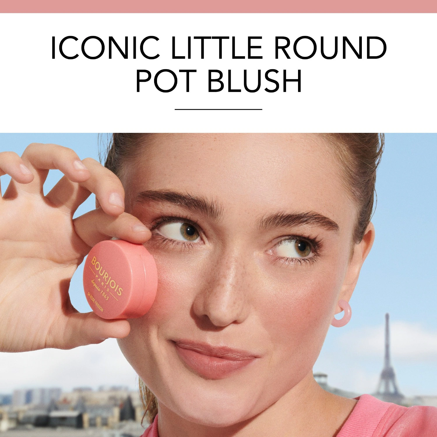 Bourjois apaļais vaigu sārtuma kaste