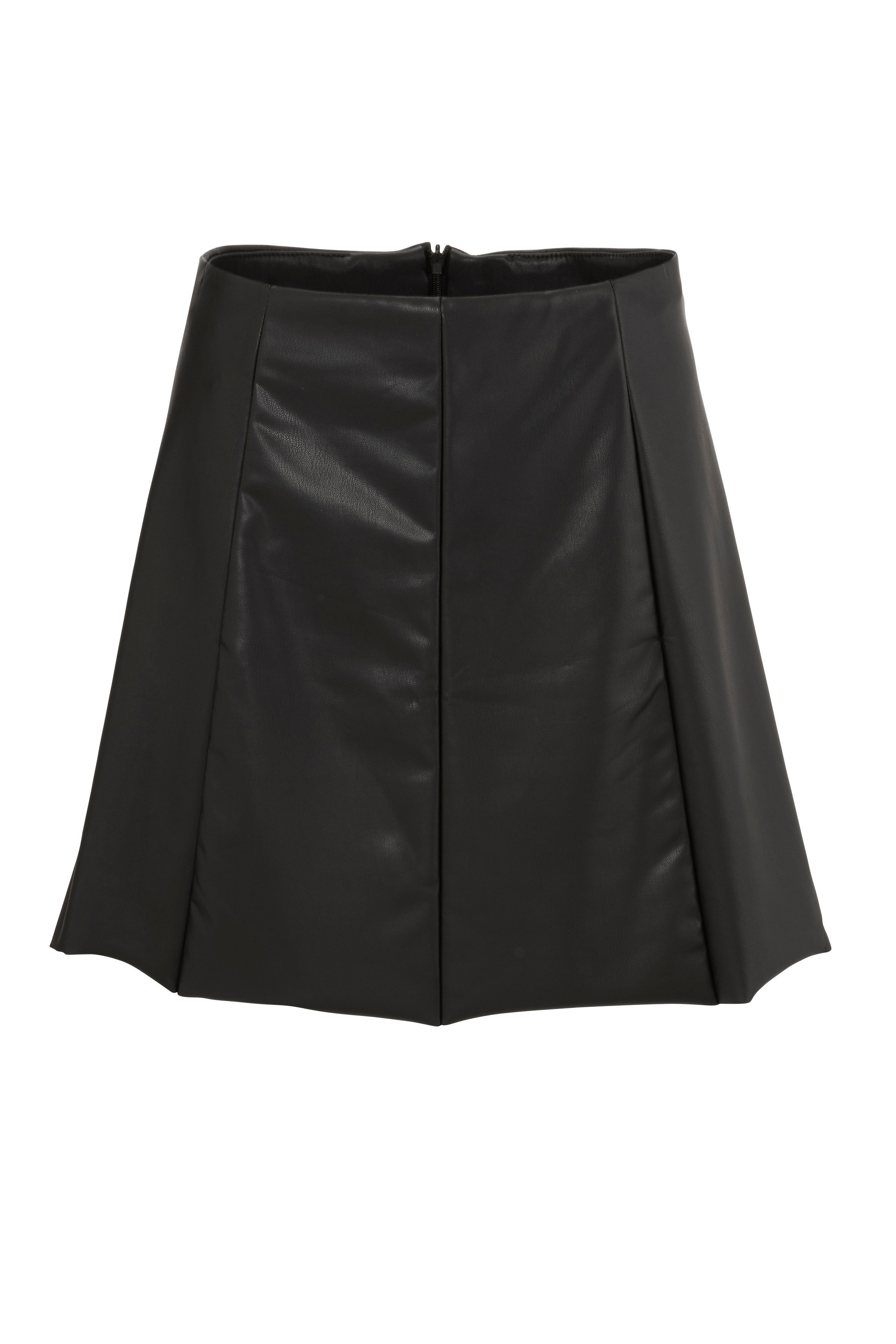 Aniston CASUAL Minirock aus weichem, elastischem Lederimitat