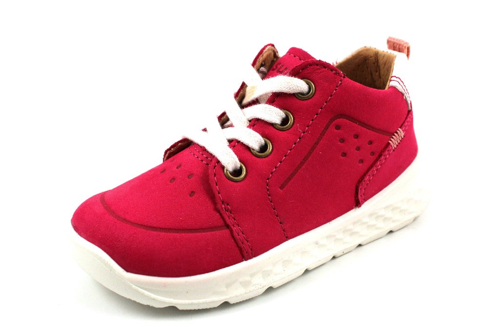 SUPERFIT Mädchen Sneaker rot