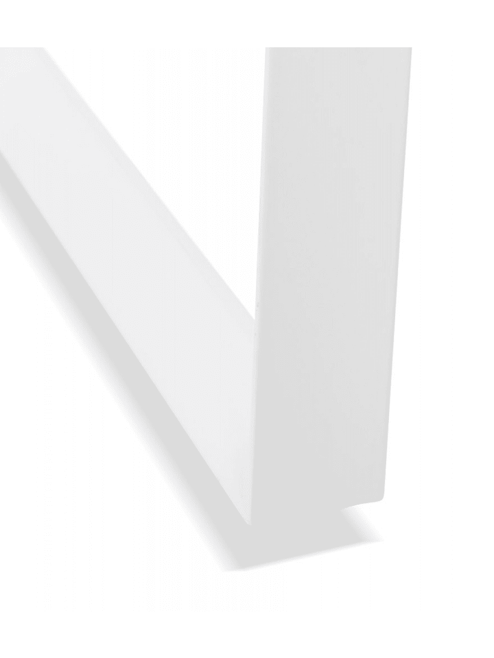 KADIMA DESIGN BAKUS SQUARE Schreibtischbank aus Holz und Metall | Modern in Beige-Weiß günstig kaufen