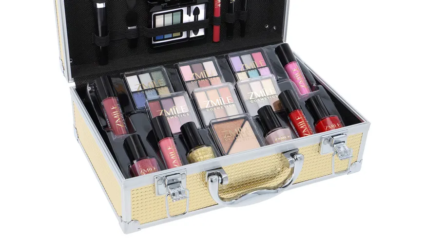 ZMILE cosmetics Kosmetik-Koffer gold gold