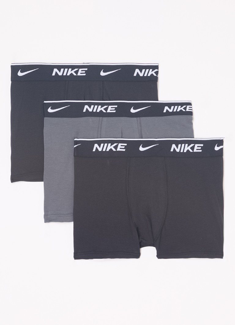 Nike Boxer Shorts with logo waistband in a 3-pack