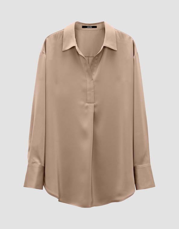 Satinbluse Zanza