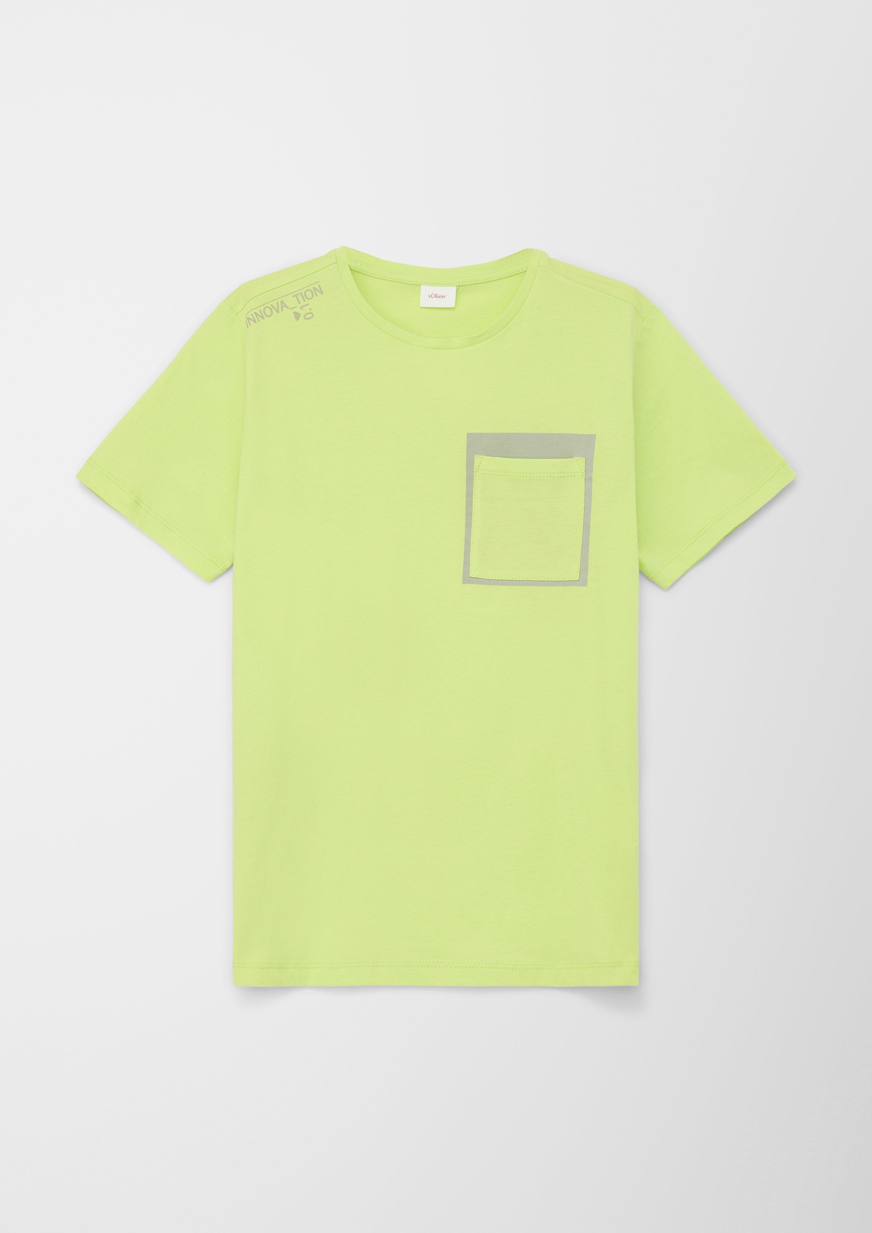 T-Shirt mit Brusttasche  2128284-7040