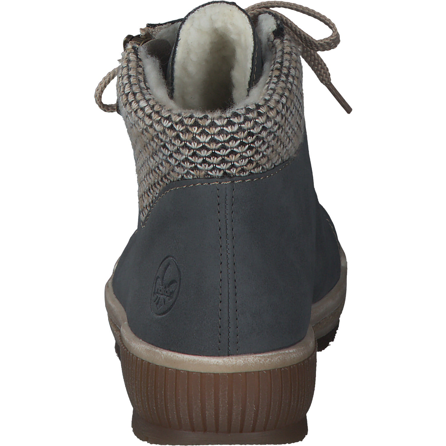 Rieker N0709, Sneakers High, Damen, Blau