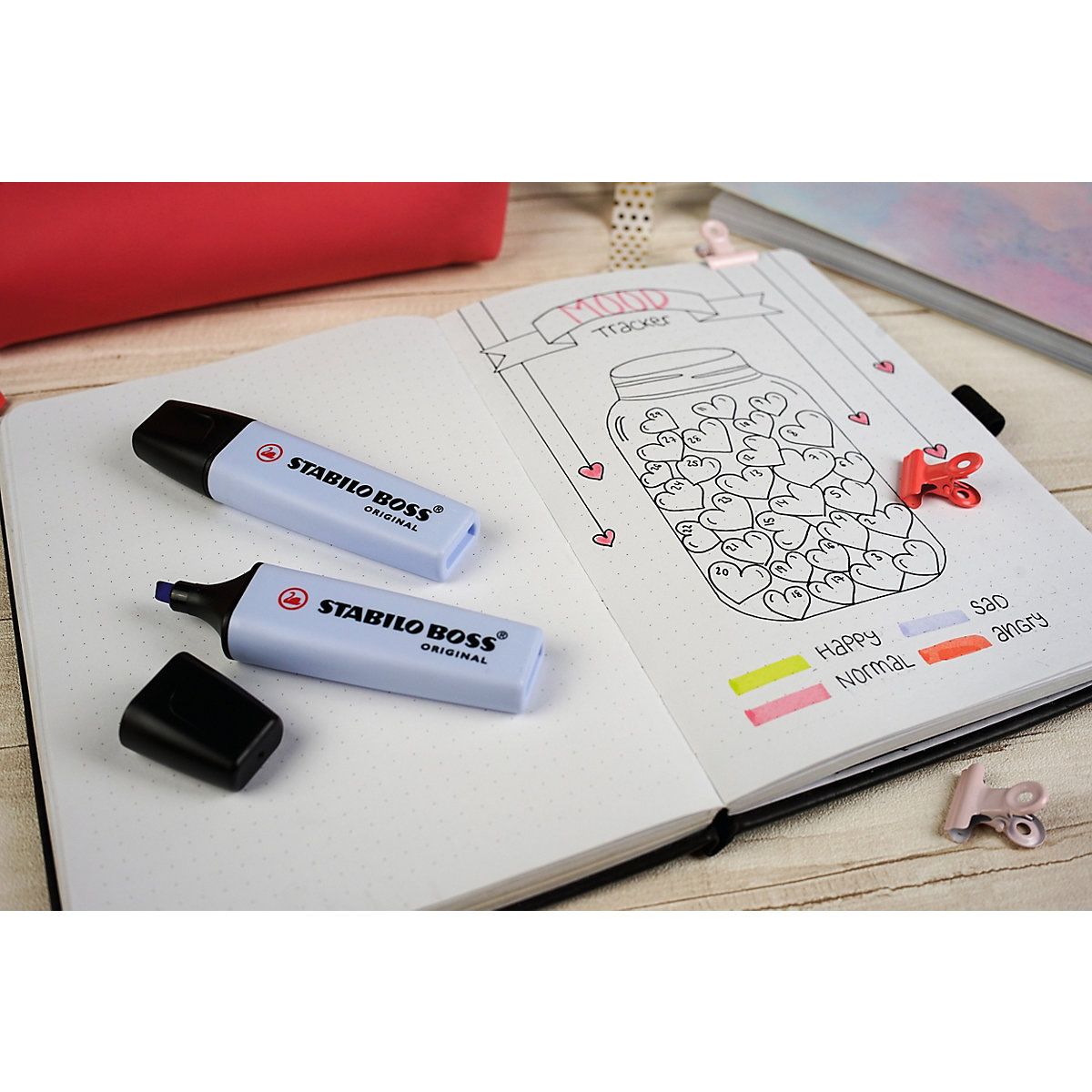 Textmarker BOSS ORIGINAL Pastel, 8 Farben