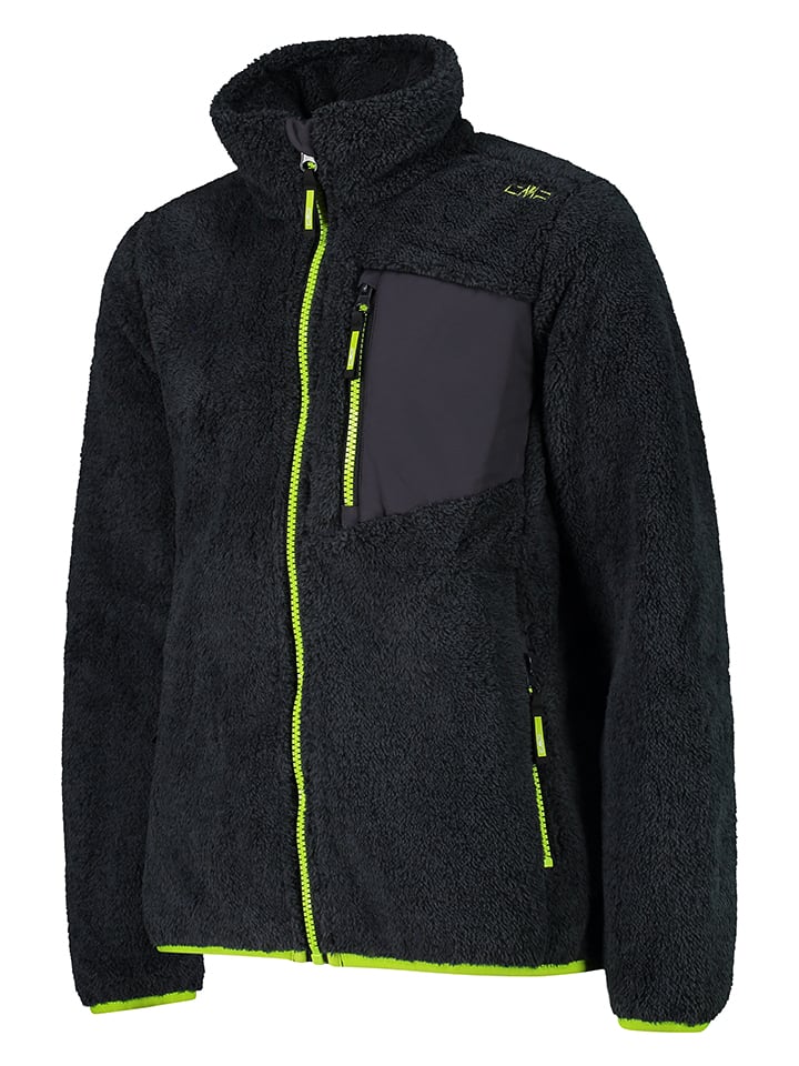 CMP Fleecejacke in Schwarz günstig kaufen