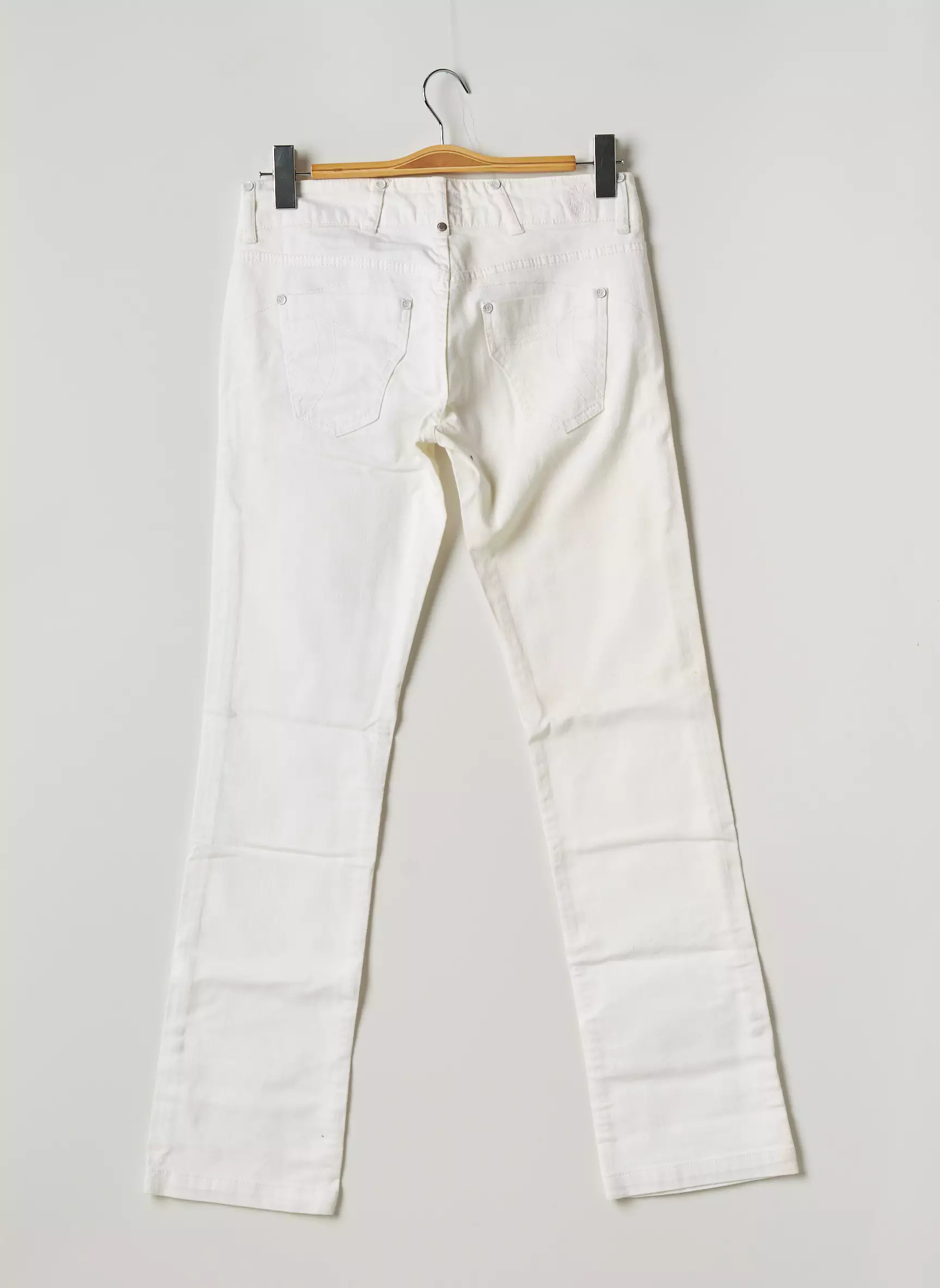 Blend She Jeans Coupe Droite Femme couleur blanc