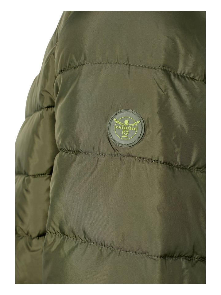 Chiemsee Steppjacke in Grün günstig kaufen