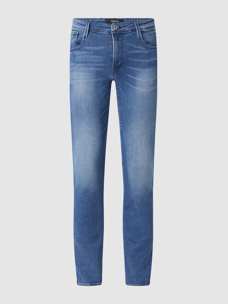 Slim Fit Jeans mit Stretch-Anteil Modell 'Anbass' in jeans
