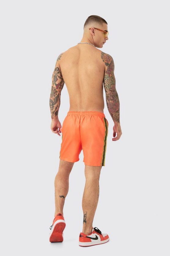 Mittellange Badehose