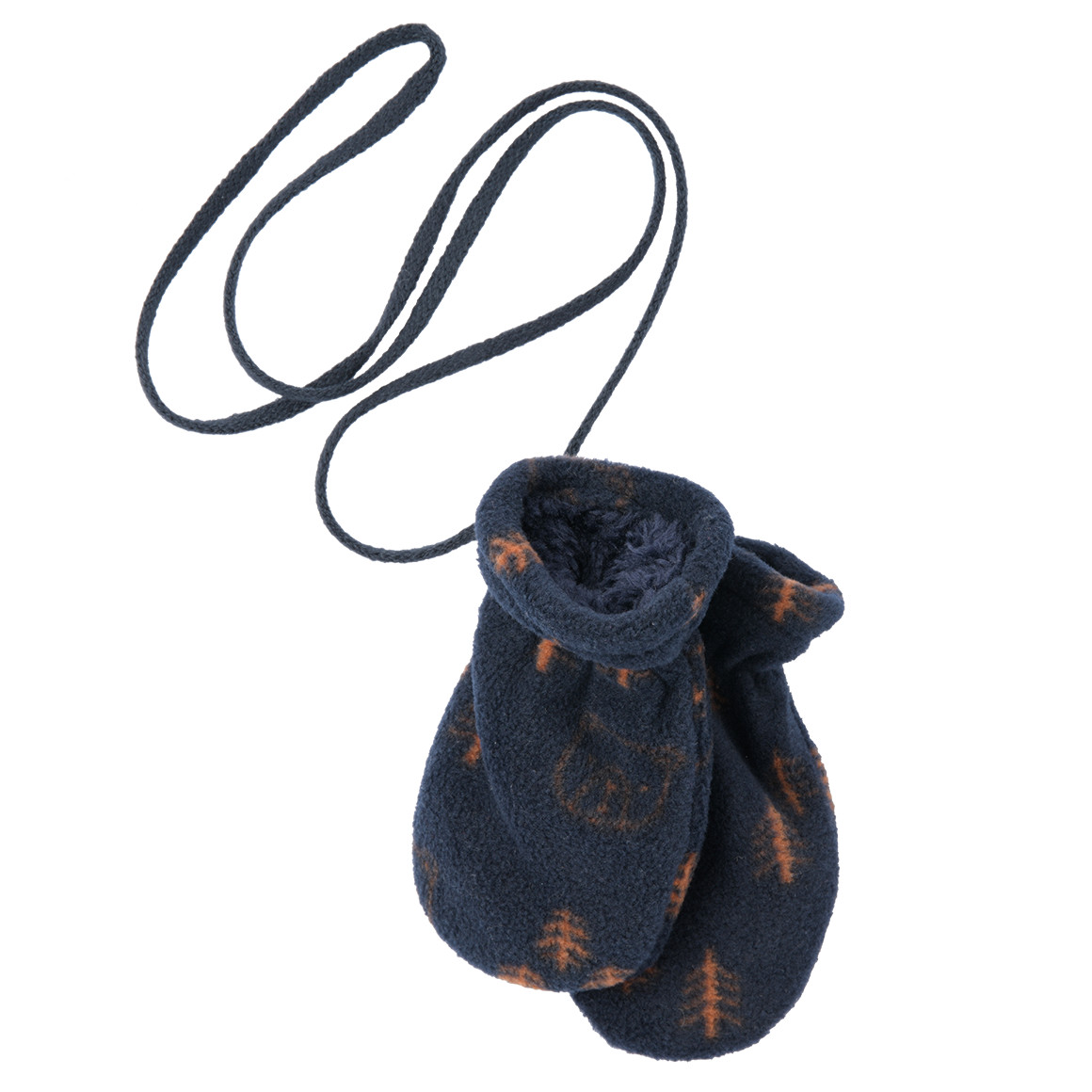 Baby Fäustlinge mit Allover-Muster