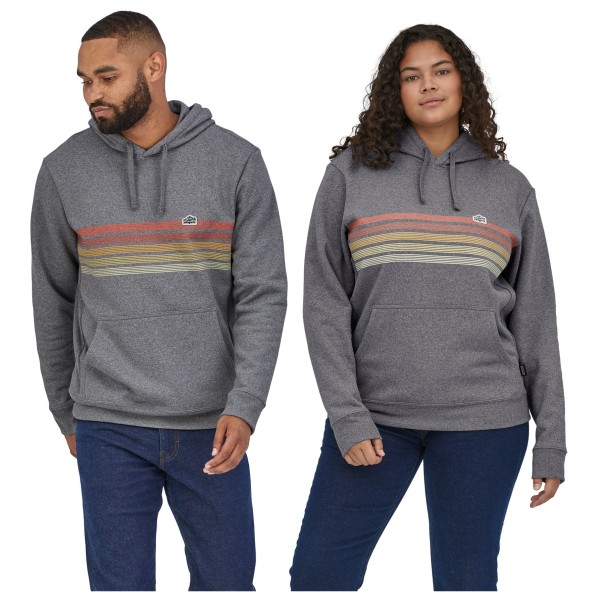 Patagonia - Line Logo Ridge Stripe Uprisal Hoody - Hoodie