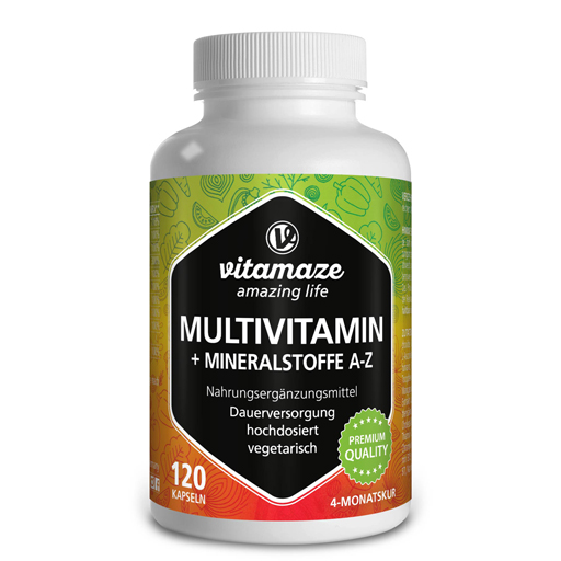 MULTIVITAMIN KAPSELN hochdosiert  120 St  Kapseln