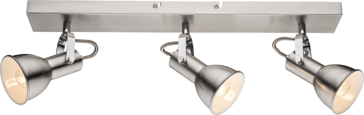 Globo Lighting - FARGO - Strahler Metall Nickel matt, 3x E14