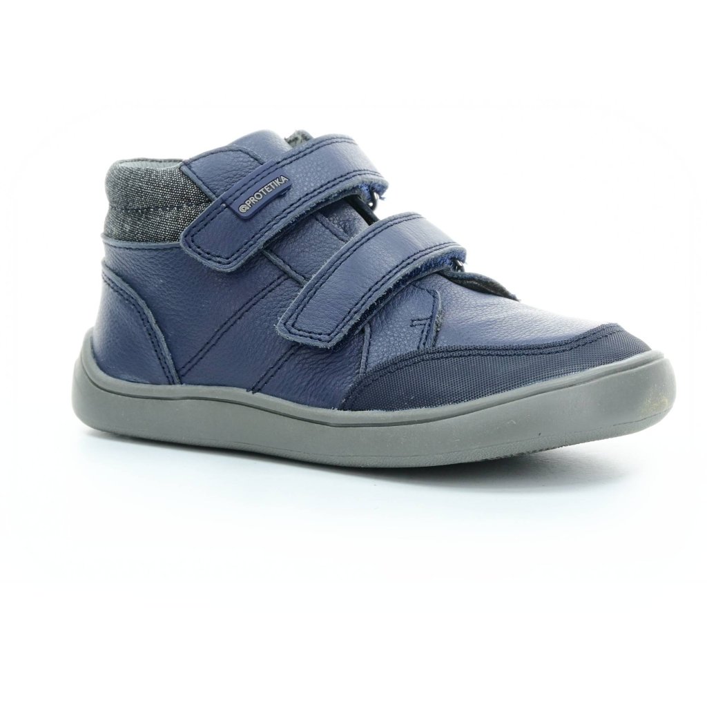 Protetika Atlas Navy blaue Barfuß-Stiefeletten