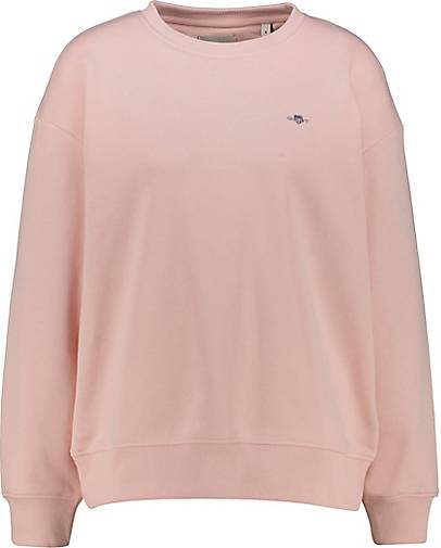 GANT Damen Sweatshirt REL SHIELD C-NECK