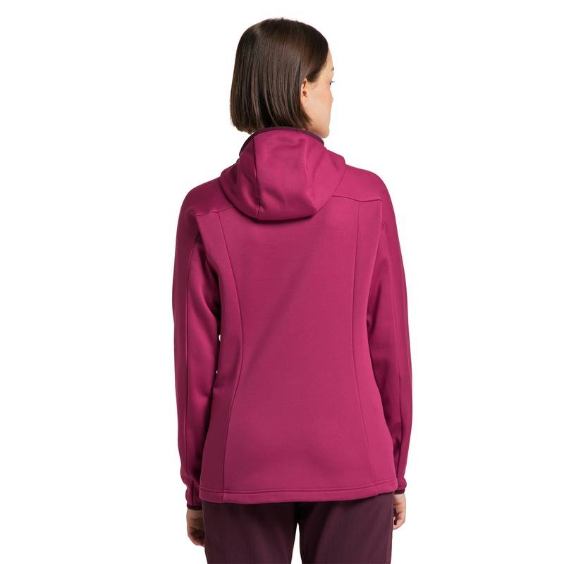Haglöfs Frost Mid HoodHood Fleecejacke Damen