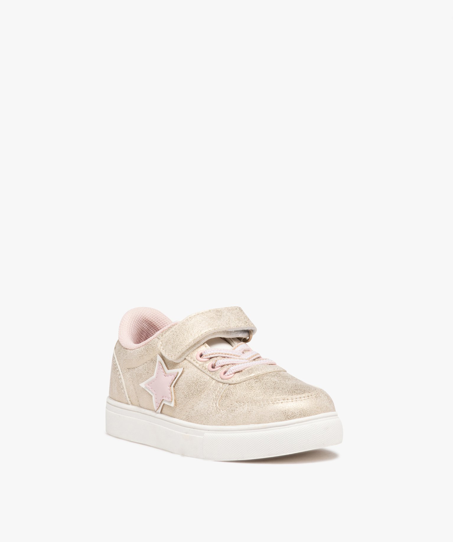Baskets fille irisées avec détail en étoile or | GEMO