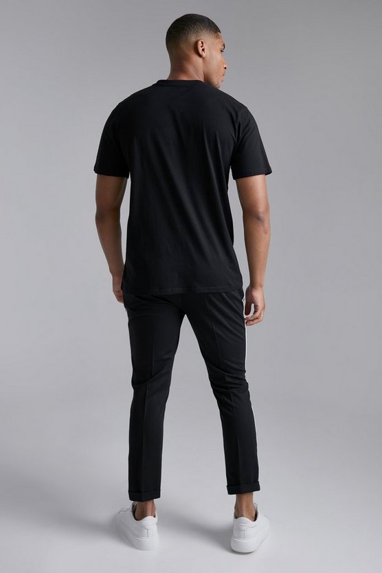 Tall T-Shirt mit City-Print
