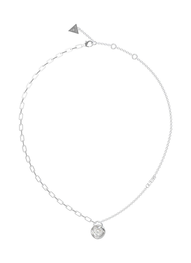 GUESS Link chain with cubic zirconia JUBN03350JWRHT-U