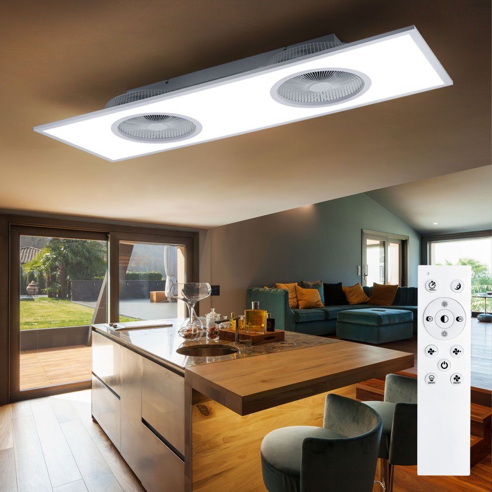 etc-shop Deckenventilator, Deckenventilator mit Beleuchtung