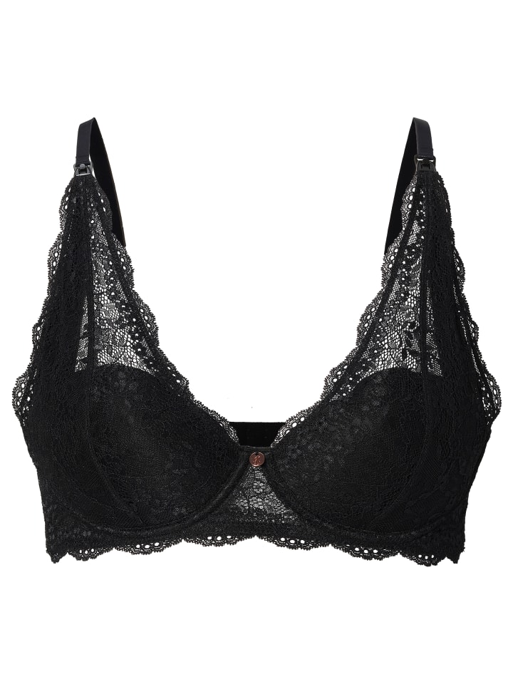 Noppies Gepolsterter Still-Bh Wired Bra Lace in Black günstig kaufen