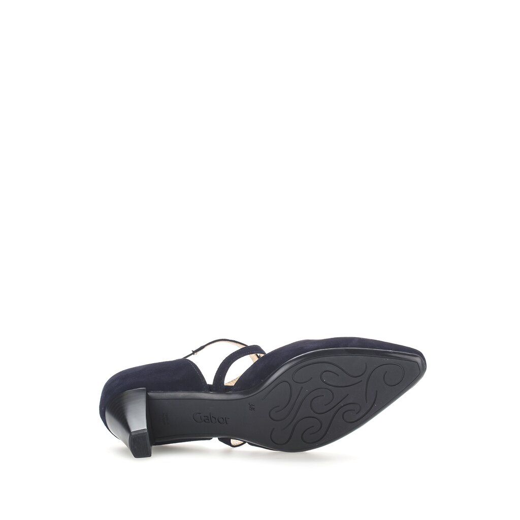 Gabor fashion Spangenpumps blau