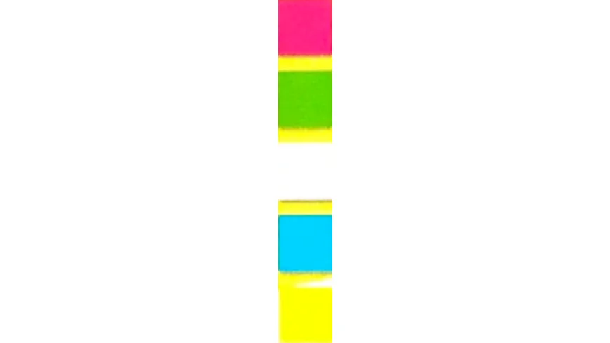 PAPERZONE Transparente Haftnotizen 5 Farben 7,5x7,5cm