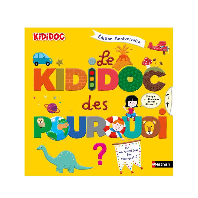 Livre Le kididoc des pourquoi collector - Nathan Jeunesse