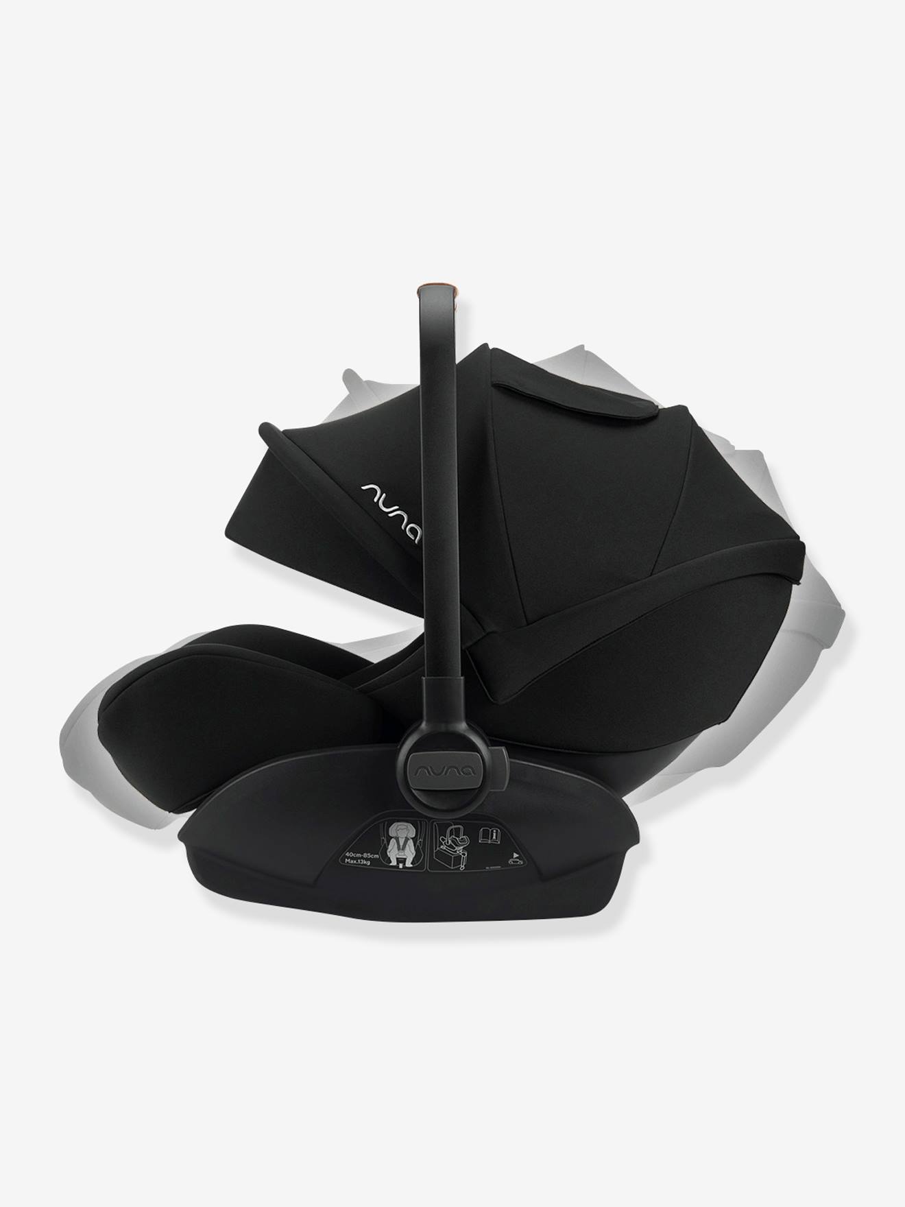 Siège-auto coque NUNA Arra Next i-Size 40 à 85 cm, équivalence groupe 0+ noir (caviar)