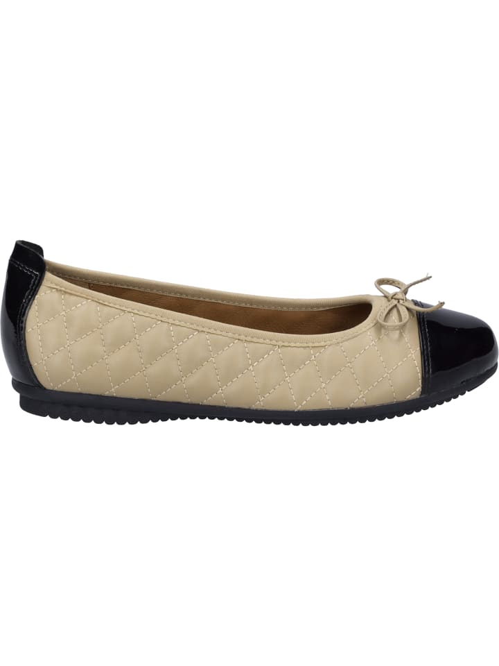 Josef Seibel Ballerina Pippa 76 in schwarz-beige günstig kaufen
