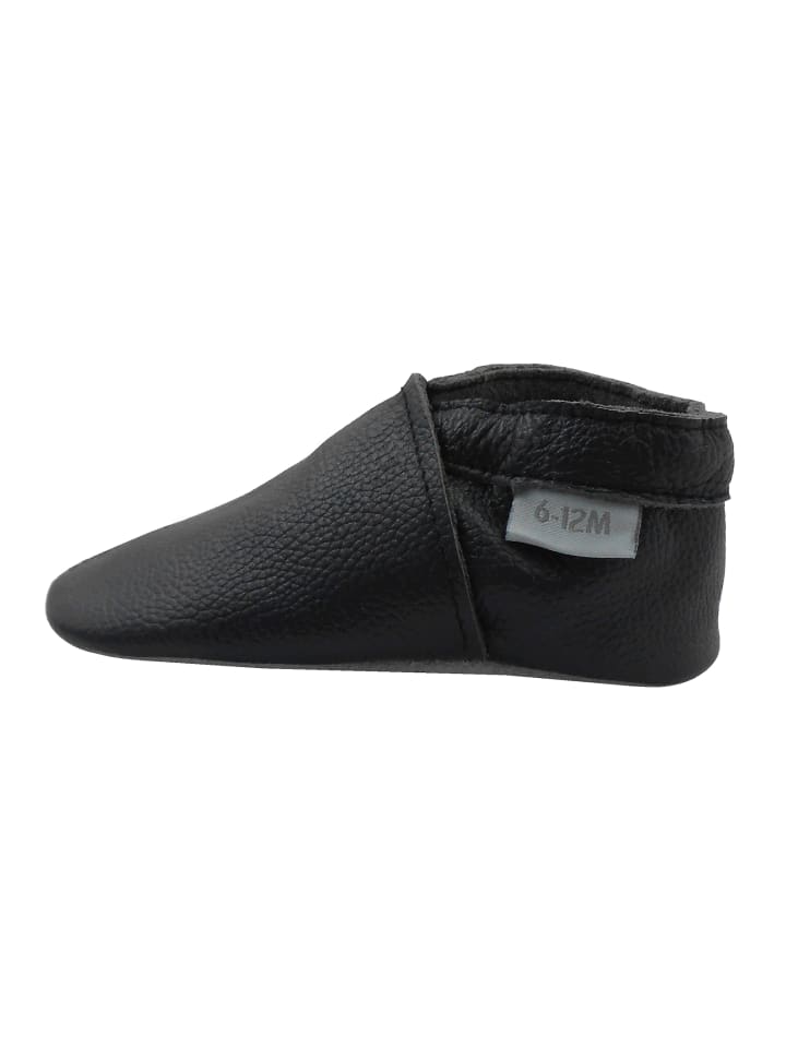 Yalion Baby Leder-Krabbelschuhe in Dunkelblau günstig kaufen