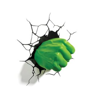 Marvel 3D LED Leuchte Hulk Faust