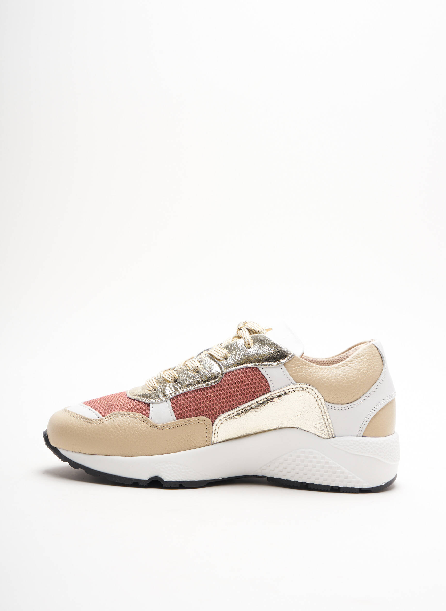 Canal St Martin Baskets Femme couleur beige