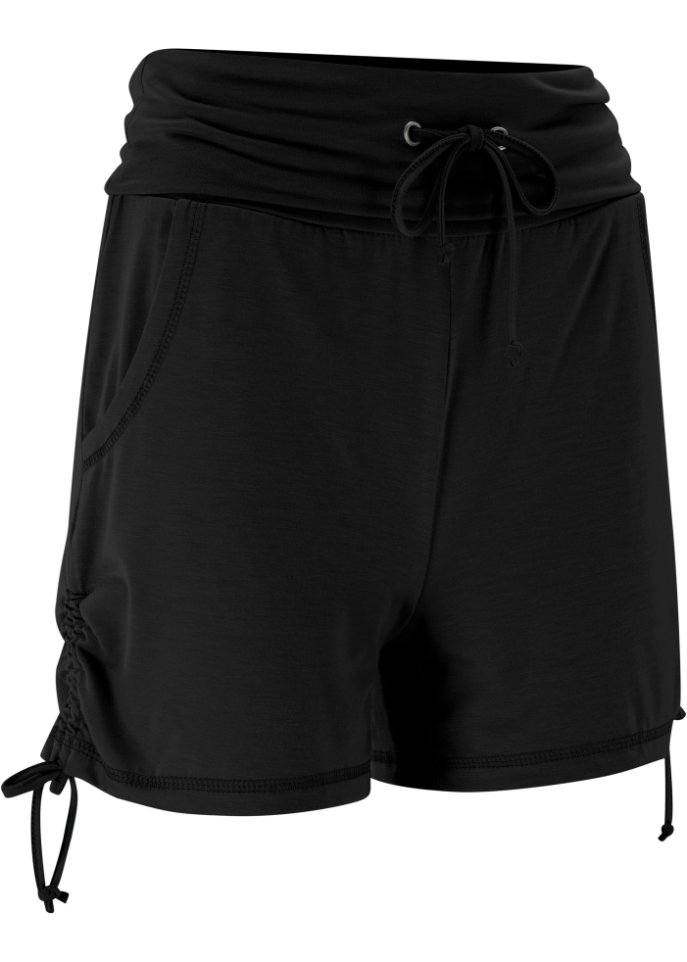Shorts mit Raffung