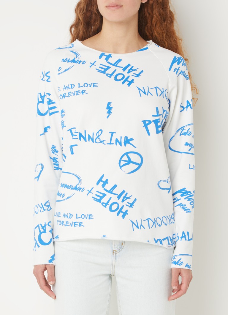 Maglione stampato Penn & Ink