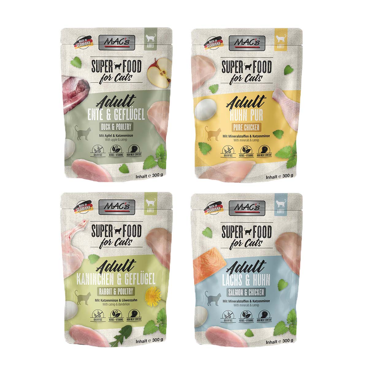 MAC's Cat Pouchpack Multipack 12x300g günstig kaufen