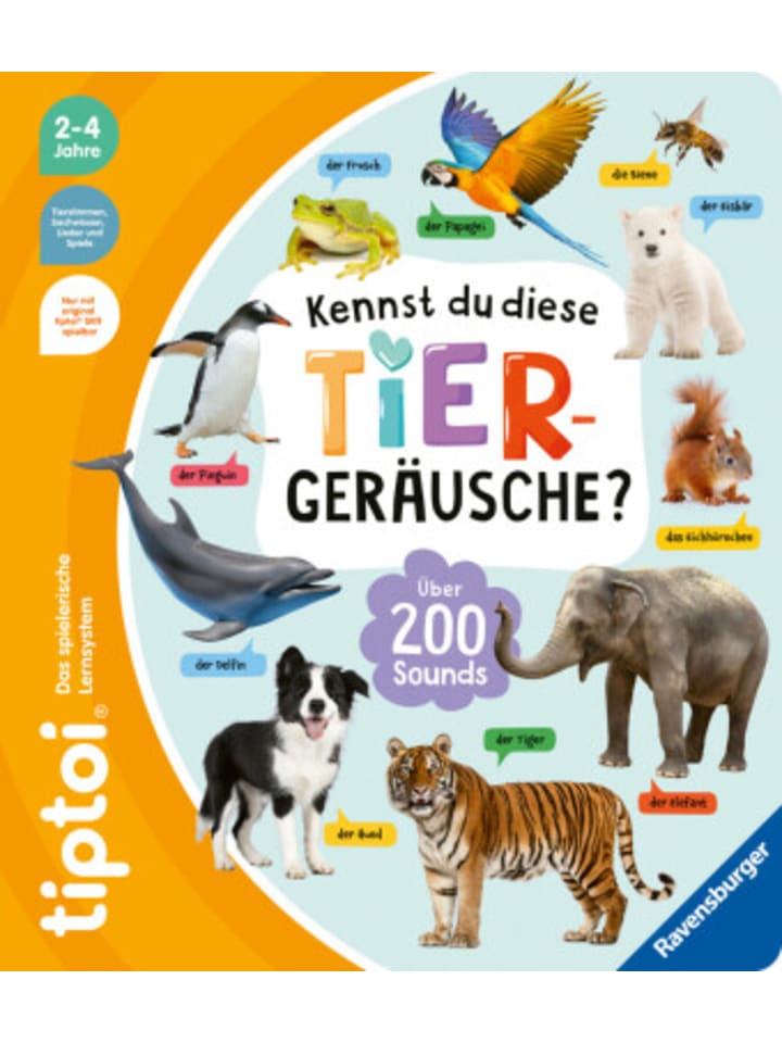 Ravensburger Verlag GmbH Buch - tiptoi® - Kennst du diese Tiergeräusche? günstig kaufen onesize