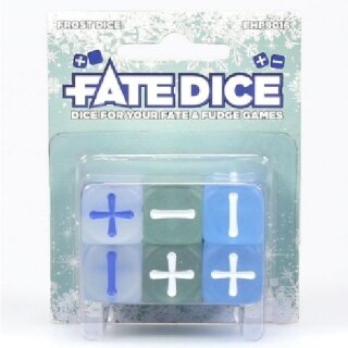 Fate Dice: Frost Dice (6)